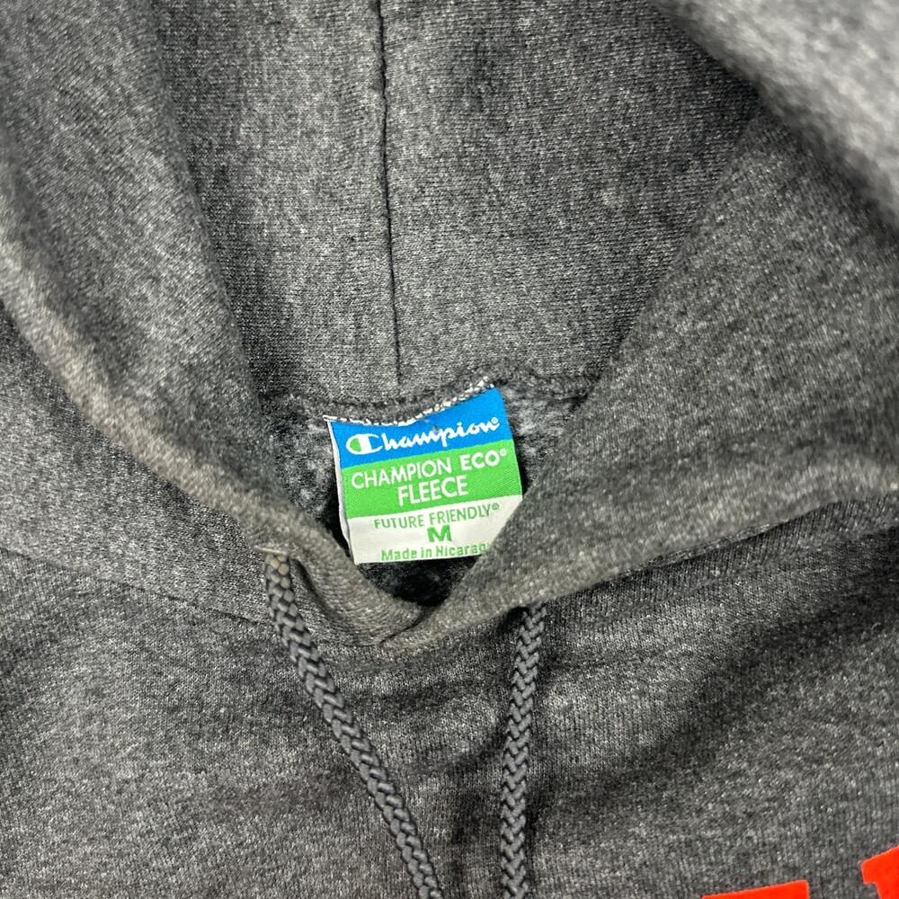 Florida Gators Hoodie Men Medium Gray Champion NCAA Football Sweatshirt M - Picture 4 of 8